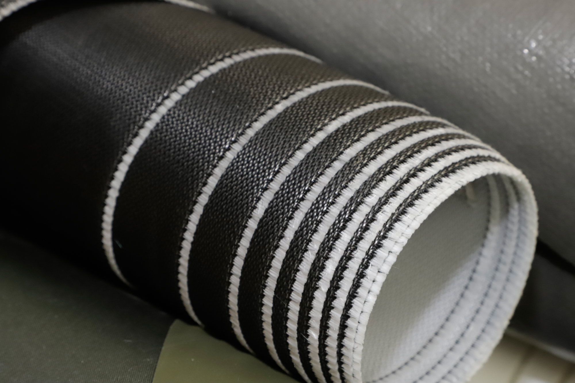 Black duct system fabric, 2