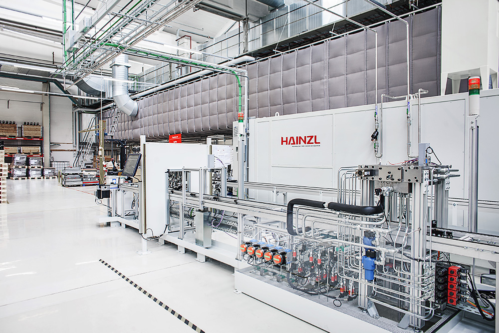 Industrial ducting systems inside Danfoss factory, 2