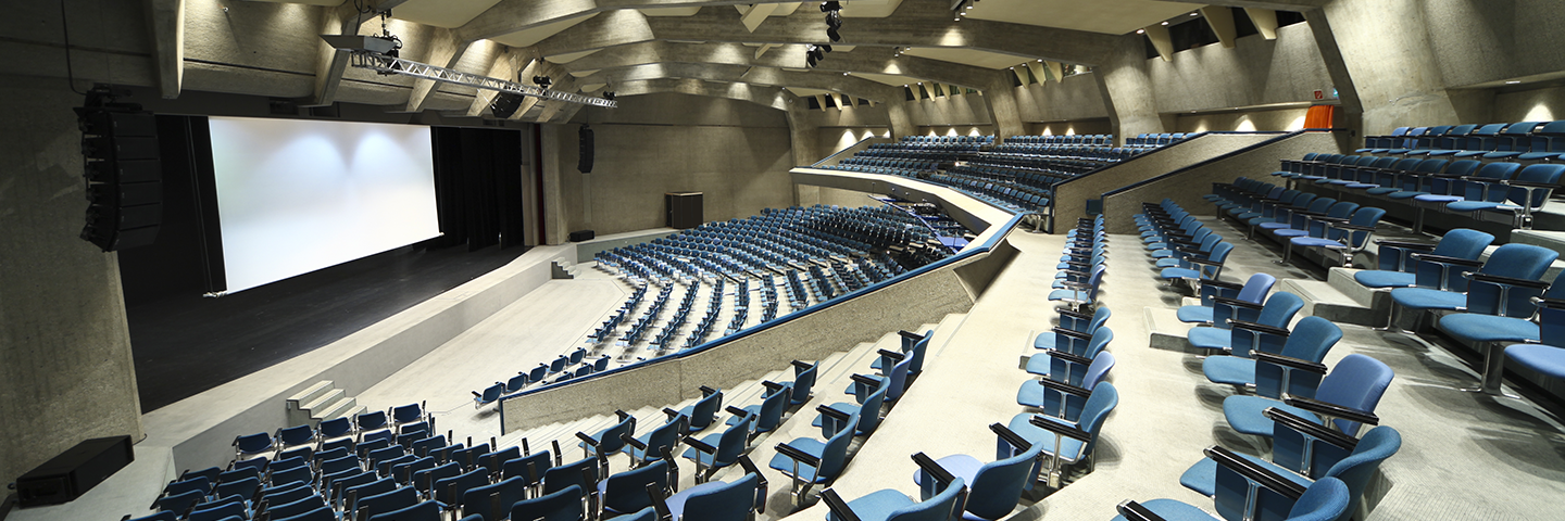 Empty lecture hall interior, 2