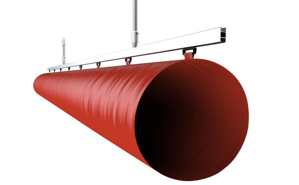 Fabric duct suspension type 5, 2