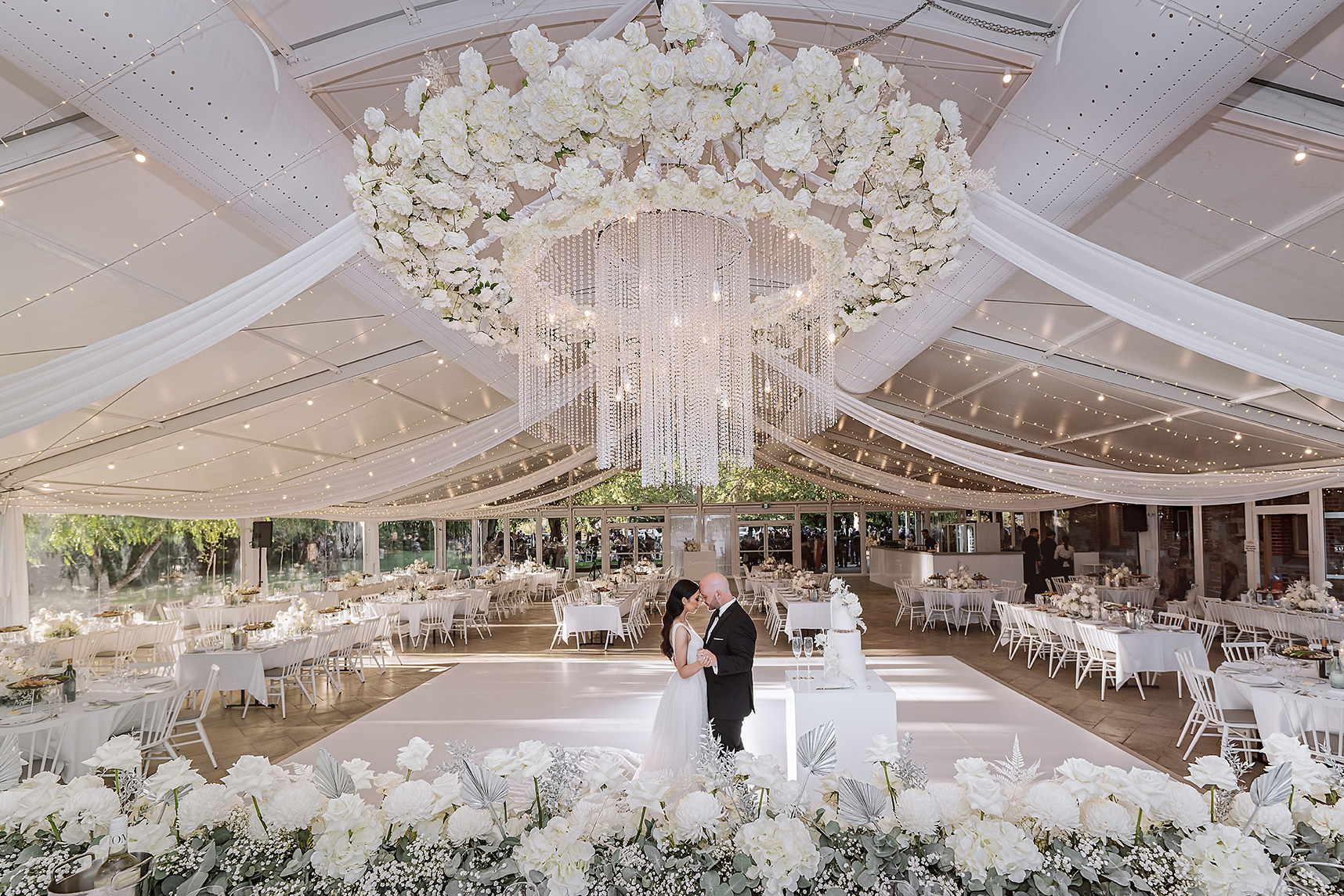 White duct systems in Sunnybrae Estate Adelaide banquet hall, Australia, 2