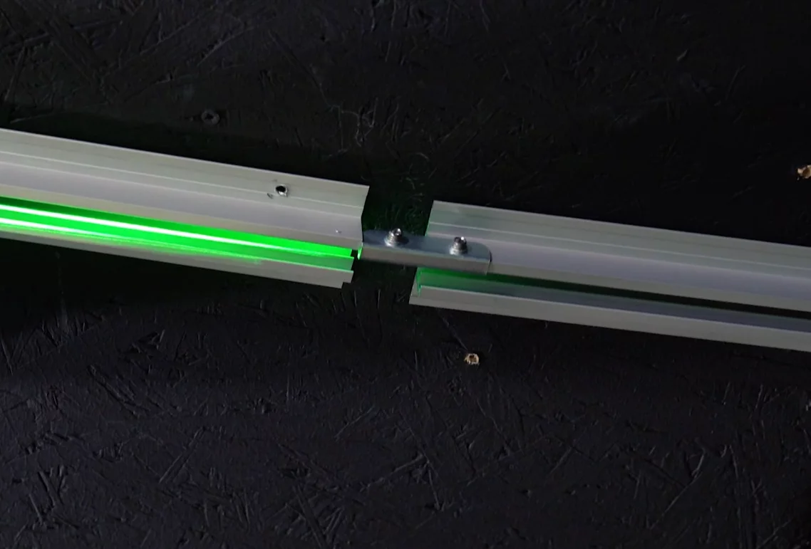 T-Rail fabric duct suspension