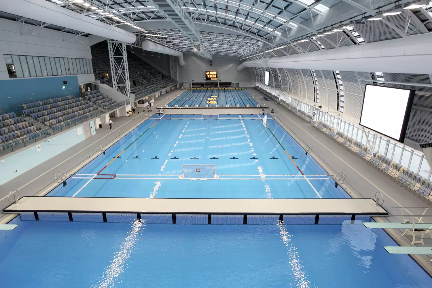 White duct systems installed in State and Maron Aquatic Centre, Australia