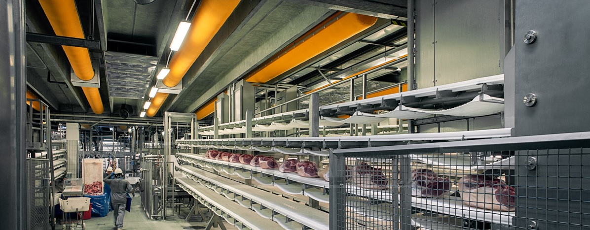 extilkanäle im Verpackungsbereich zur Temperaturregelung und Vermeidung von Kondensation