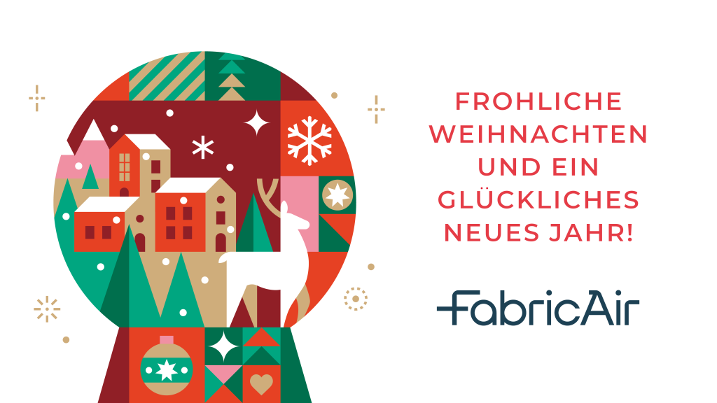 FabricAir wünscht frohe Weihnachten nach einem Jahr voller HVAC-Innovation