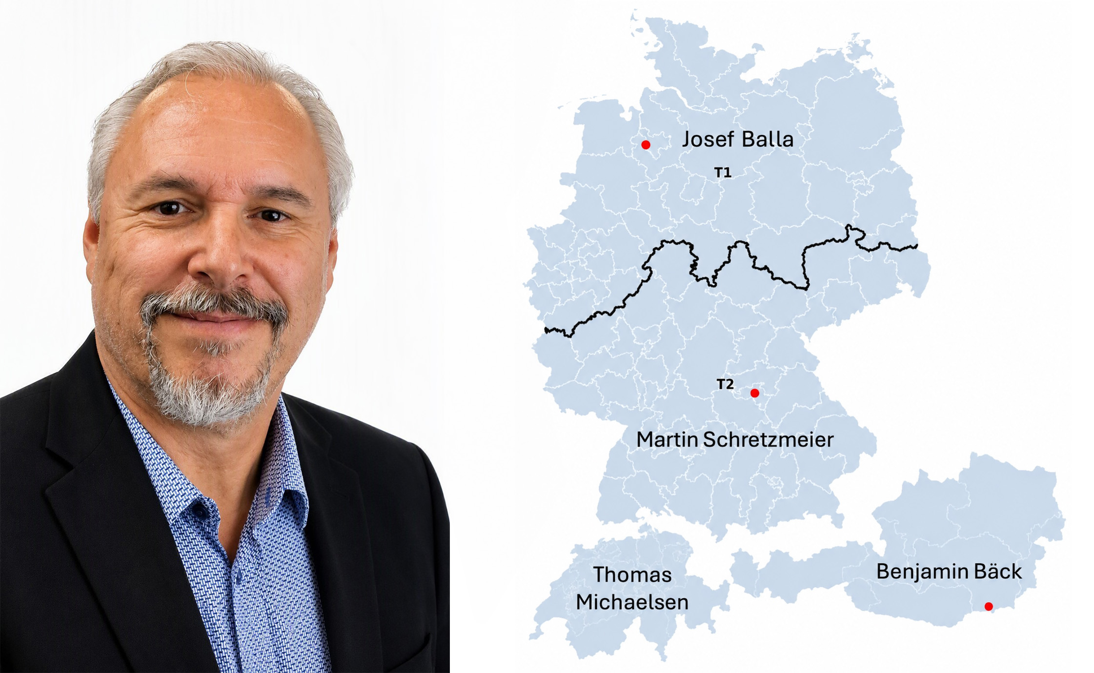 Josef Balla is the newest sales person for northen germany