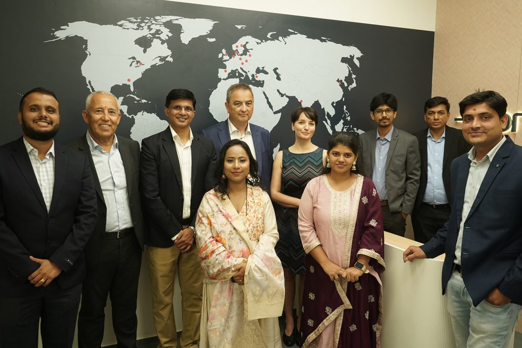 Åbning af indiske kontor