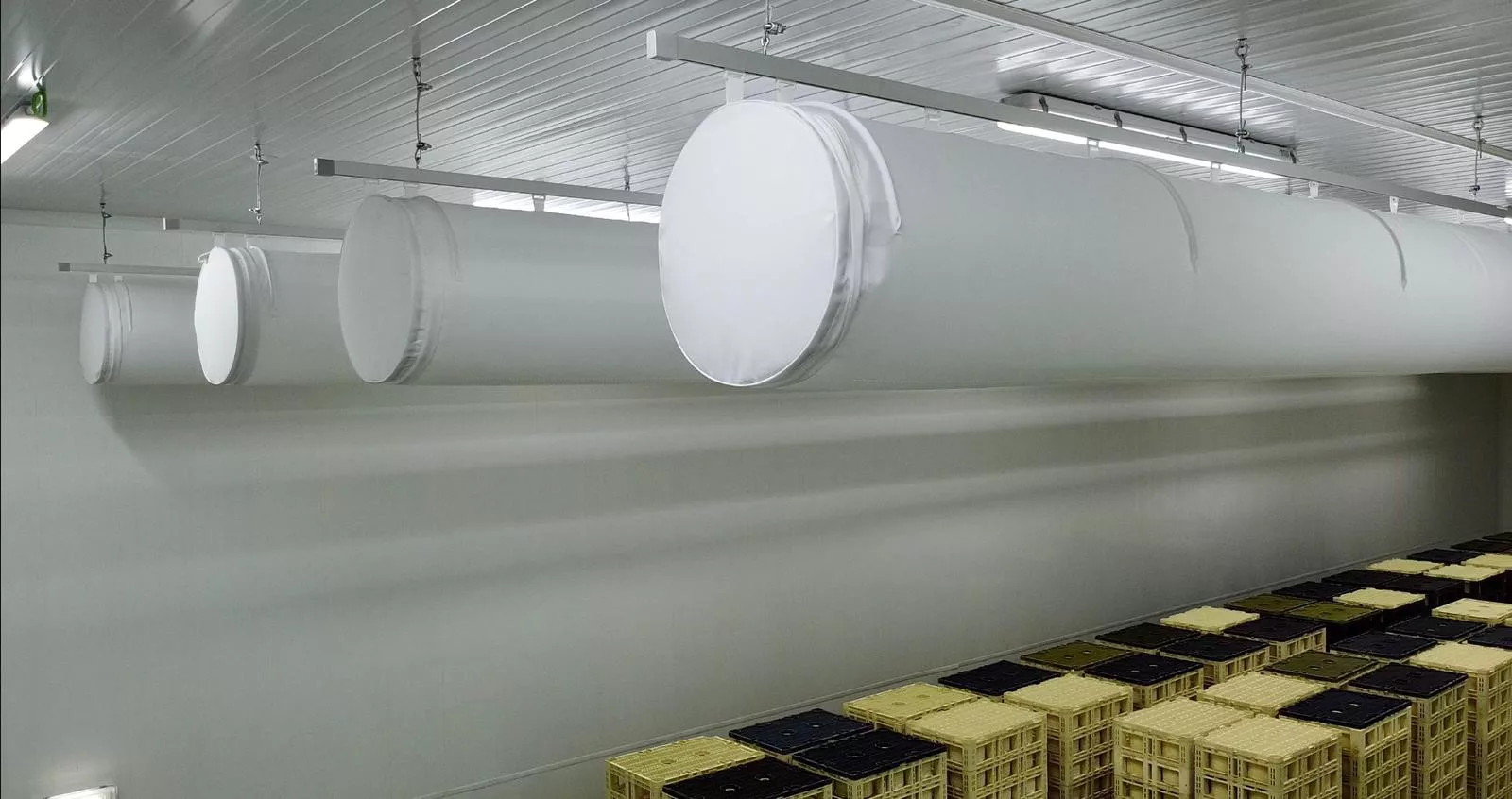 Indblæsningsposer i osteproduktion