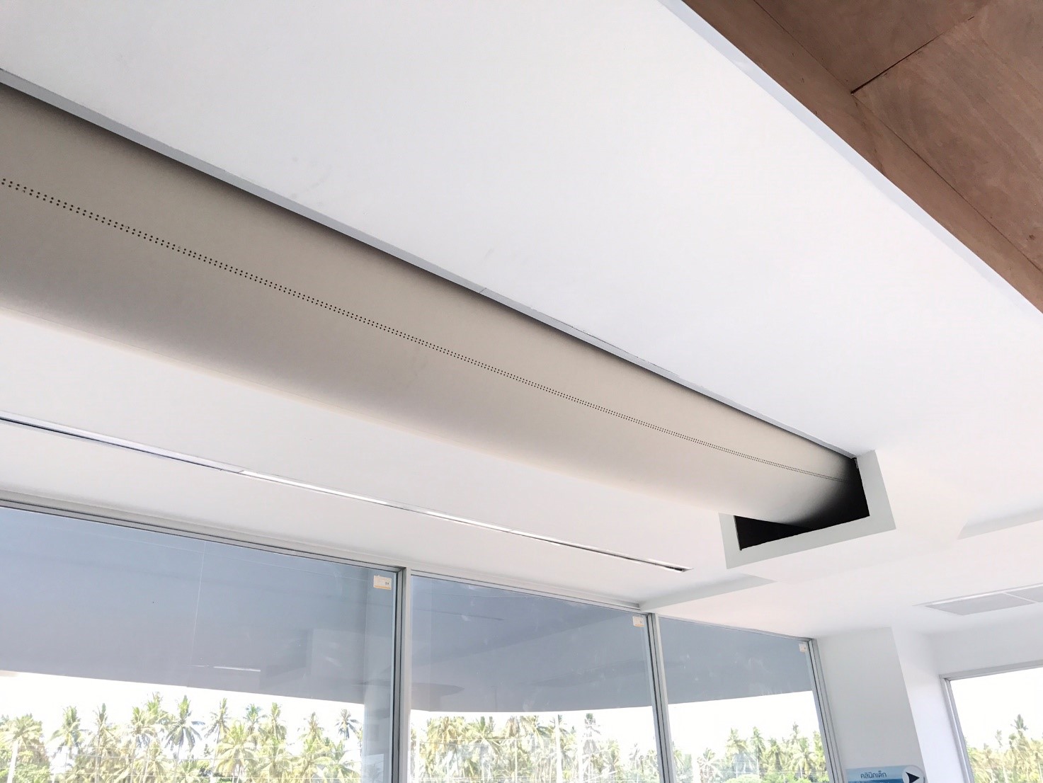 Conductos textiles para hospitales que optimizan la eficiencia energética.