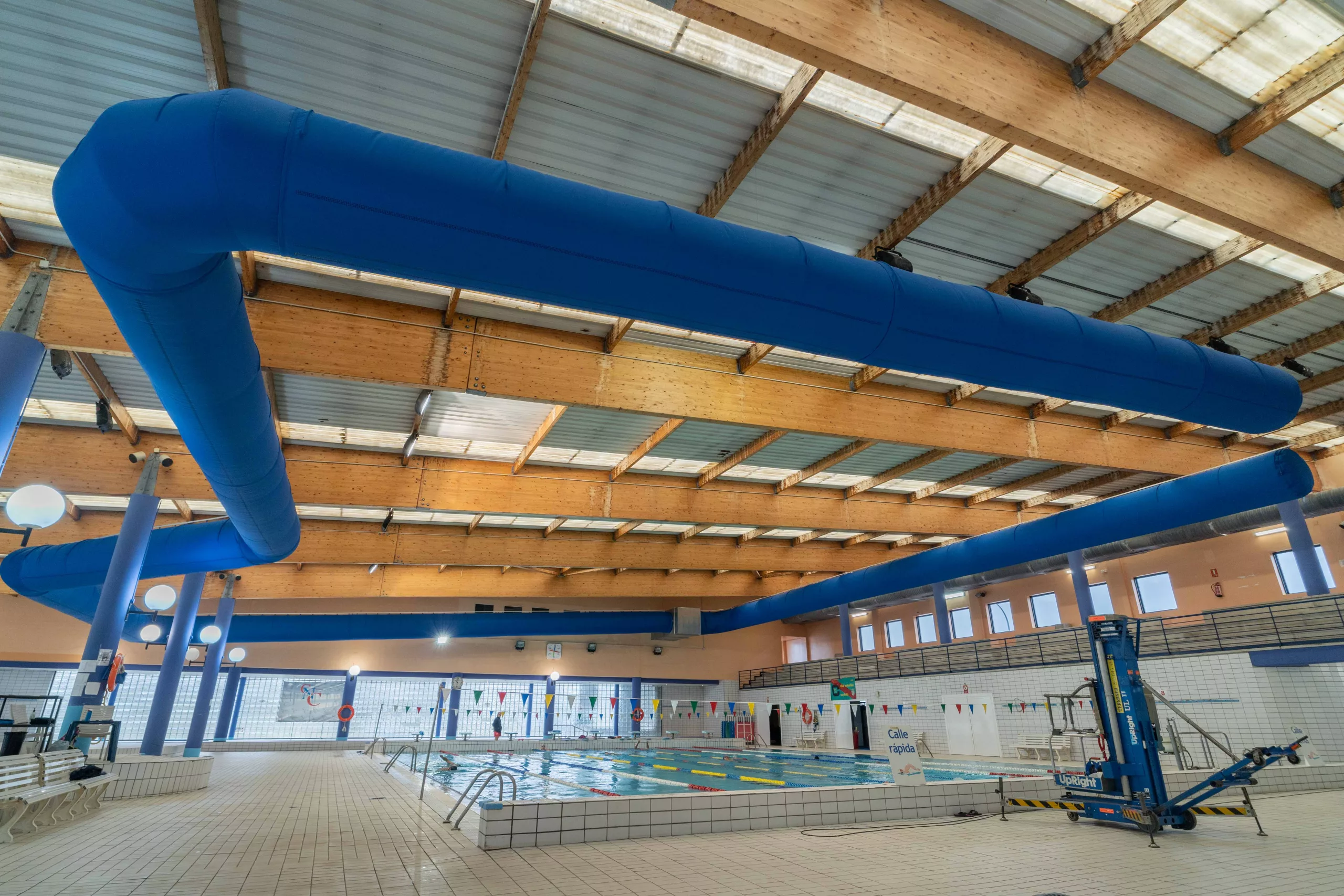 Piscina El Cerro conductos FabricAir