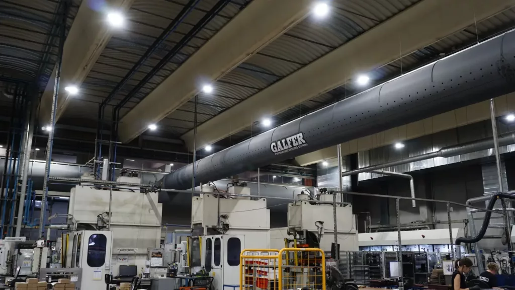 Imagen representativa de las múltiples aplicaciones de conductos textiles en climatización eficiente y personalizada