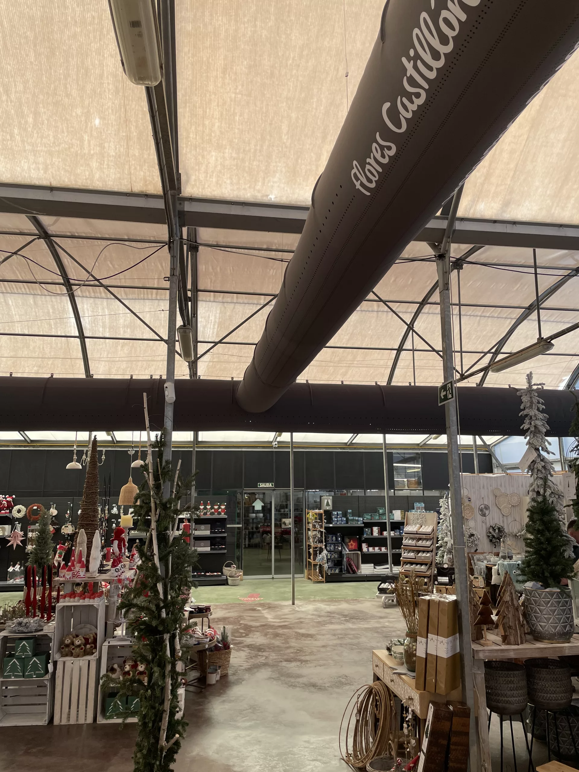 climatización de un vivero conductos fabricair