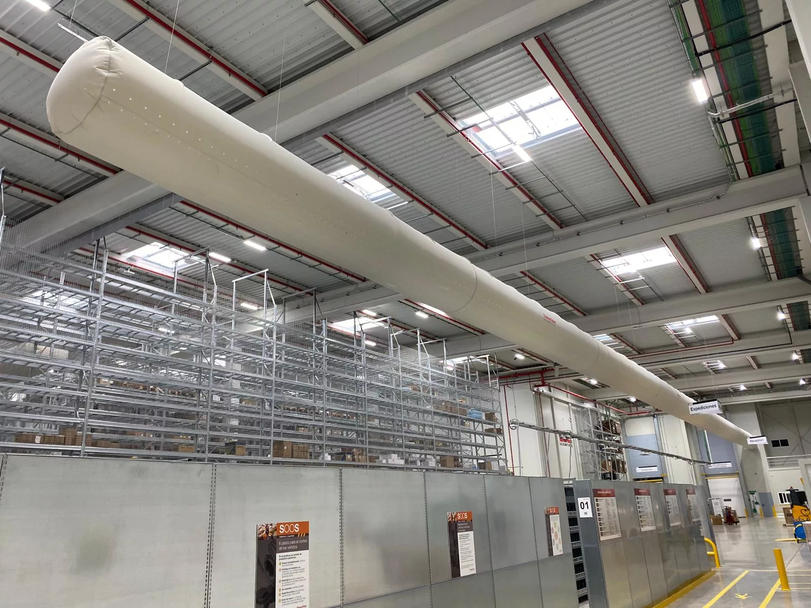 Thermo Fisher conductos textiles