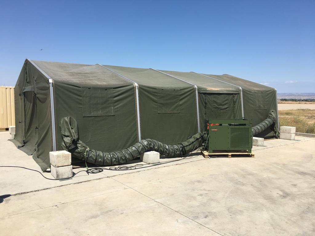 FabricAir mostrará sus soluciones textiles para la difusión de aire para climatización militar en la feria FEINDEF 2025