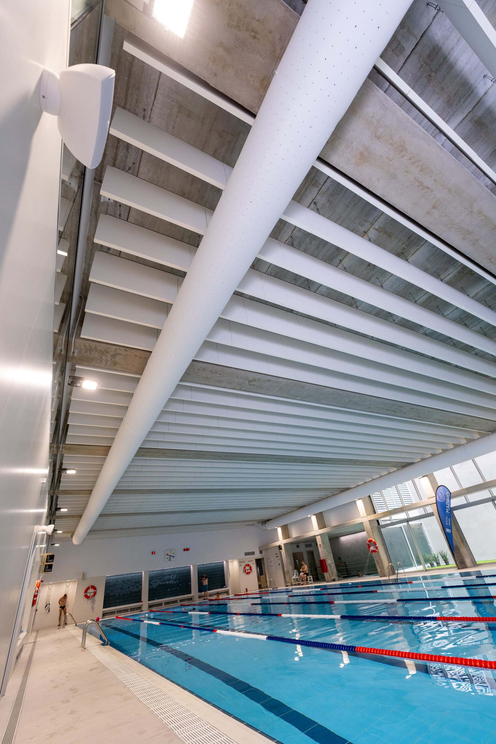 Conductos textiles FabricAir en Sportrade Cuatro Caminos