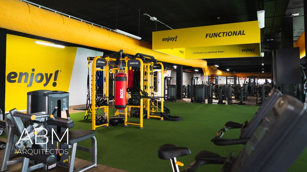Conductos FabricAir Enjoy Albacete: Conductos textiles para centros deportivos que mejoran la ventilación interior.