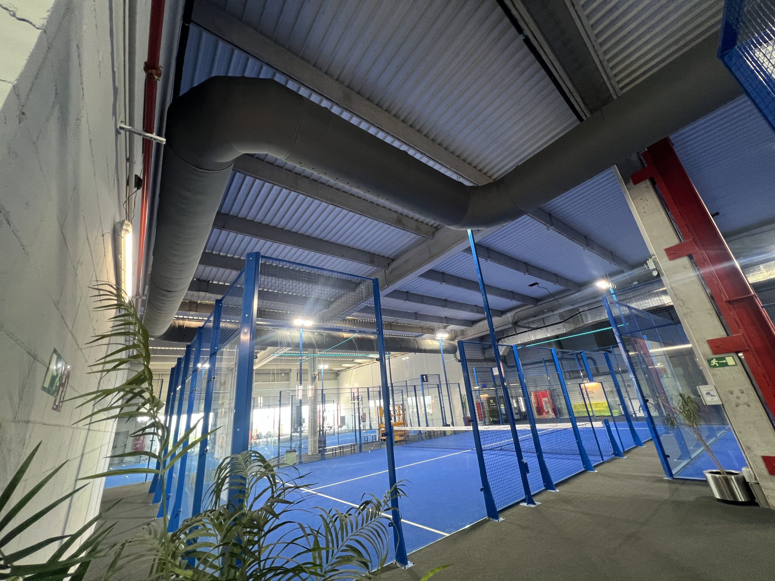 conductos textiles instalados en Alexandre Hotel Frontair Congress