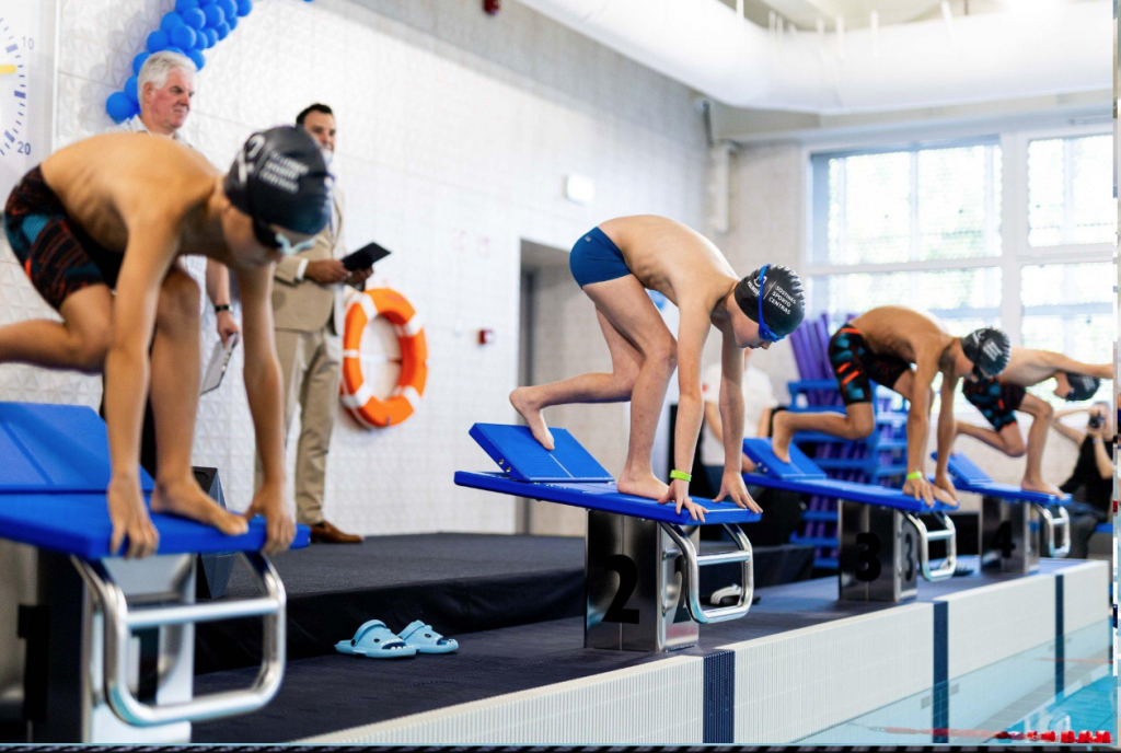 fabric ductwork in swiming pool