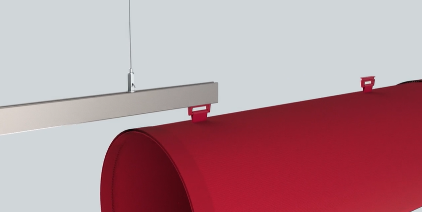 suspencion de riel FabricAir