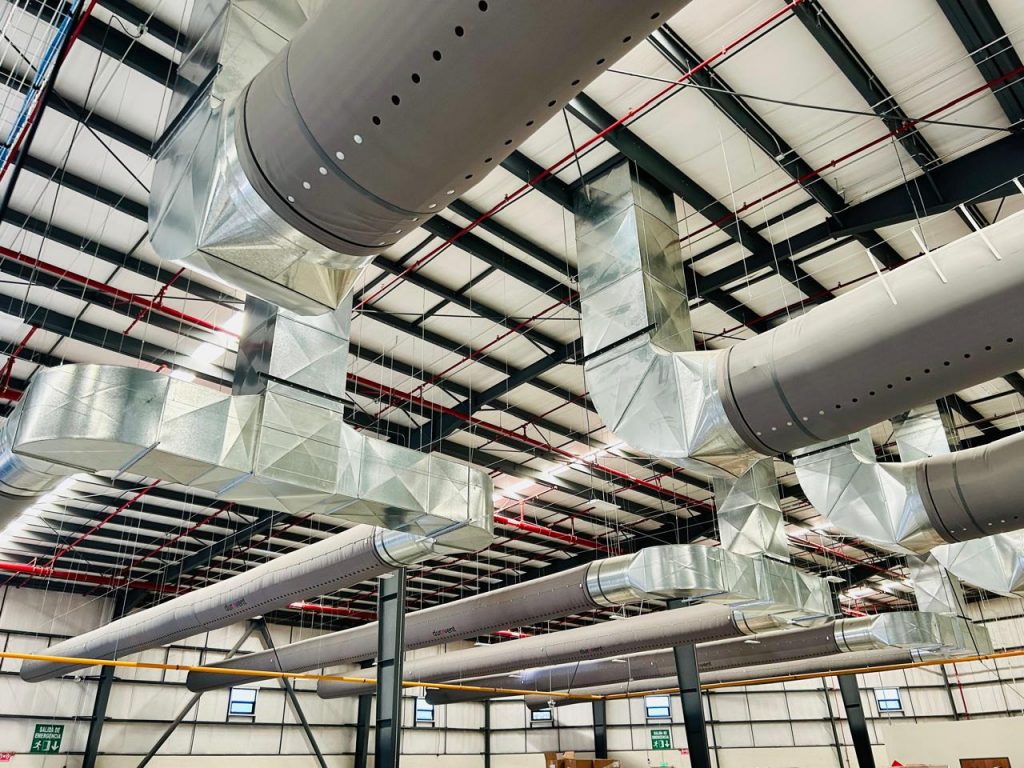 refrigeración evaporativa Duravent, FabricAir