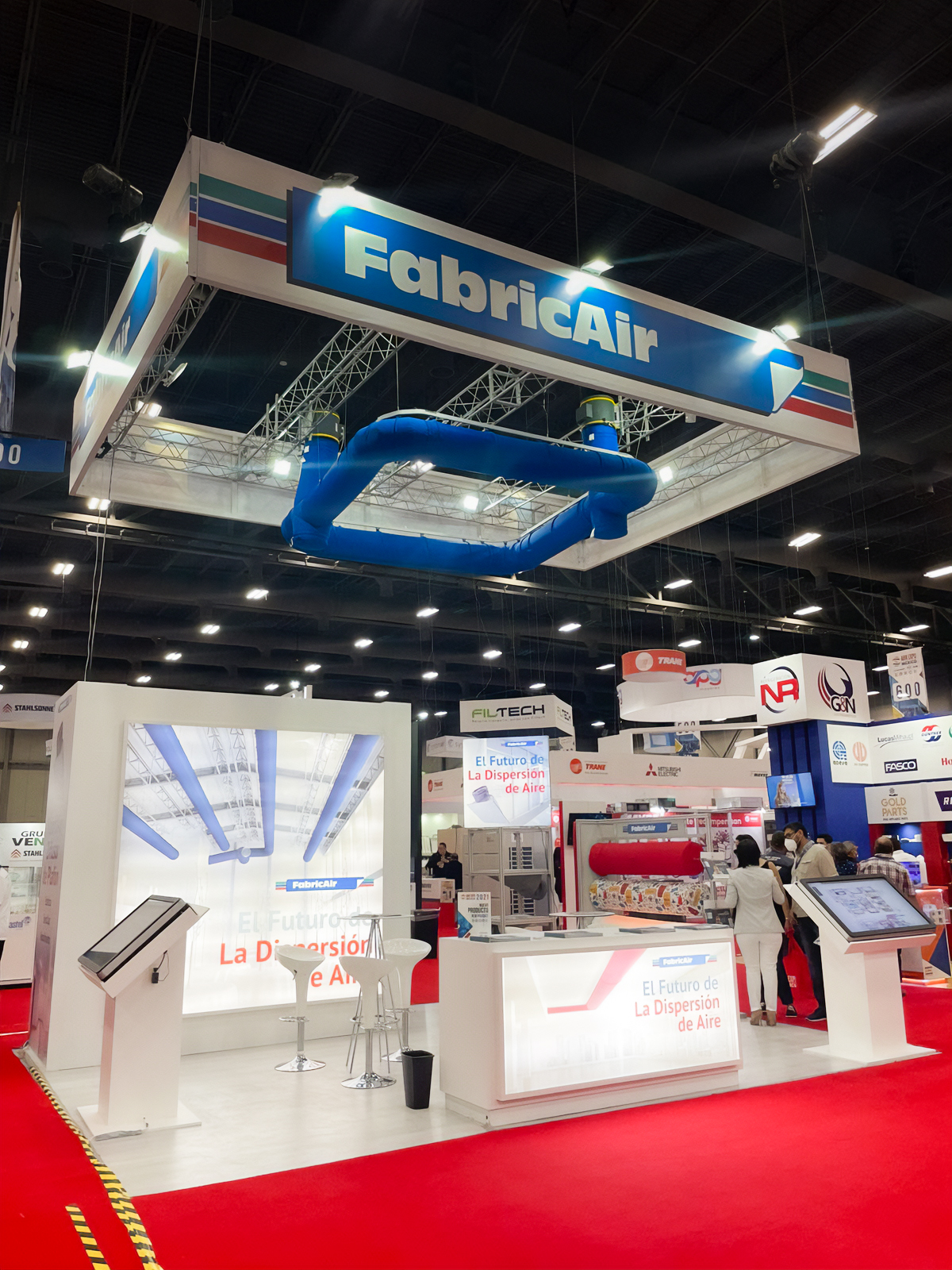 FabricAir na targach AHR Expo 2022, Mexico, 2