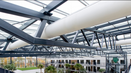 Fabric ducts provide a hygienic HVAC solution for healthy environments