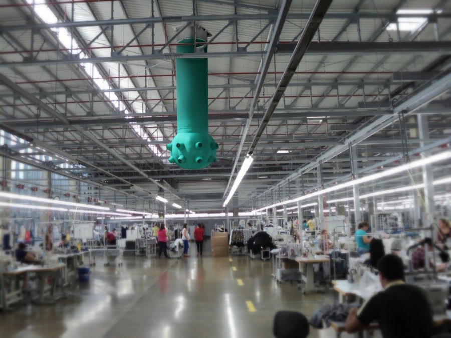 FabricAir tekstil bazlı hava dağıtım teknolojisi, evaporatif soğutma sistemlerinden elde edilecek potansiyeli maksimuma çıkarır.