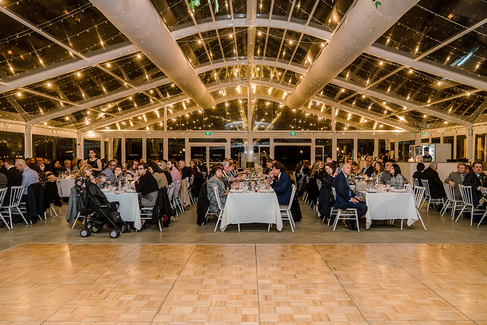 Düğün salonlarında yüksek konfor ve estetik görünüm sağlayan FabricAir kumaş hava kanalları