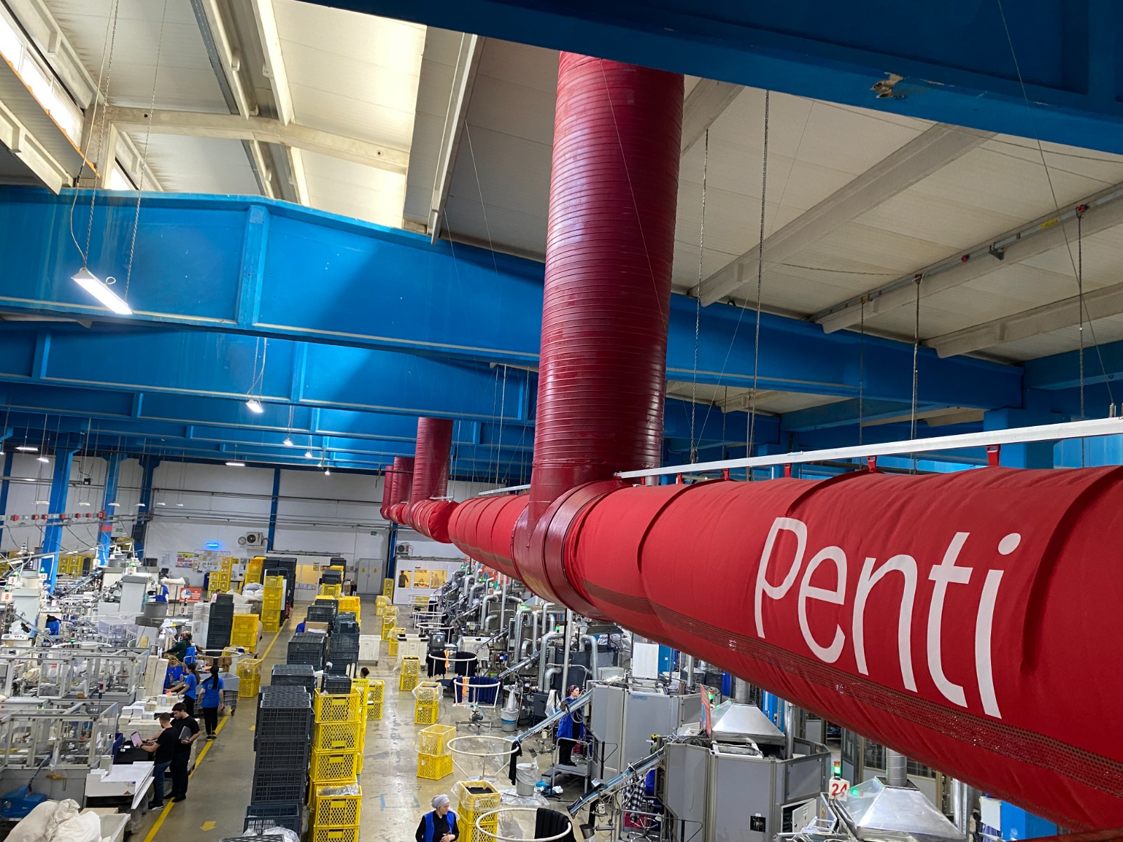 PENTİ ÇORAP fabrikasında uygulanan FabricAir çözümü, enerji verimliliği ve sürdürülebilirlik odaklı yaklaşımıyla başarılı bir örnek sunuyor.