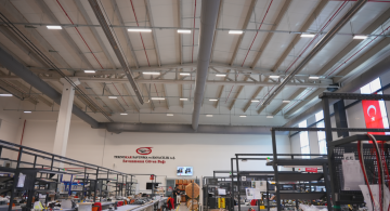 FabricAir kumaş hava kanalları, TEKNOKAR'da işletme maliyetlerini düşürdü.