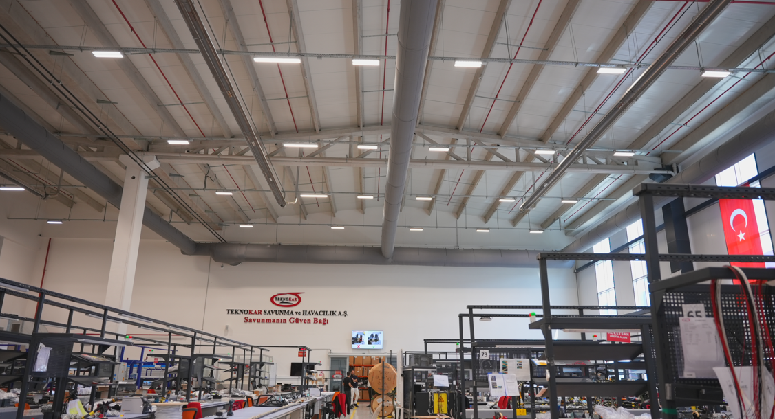 FabricAir kumaş hava kanalları, TEKNOKAR'da işletme maliyetlerini düşürdü.