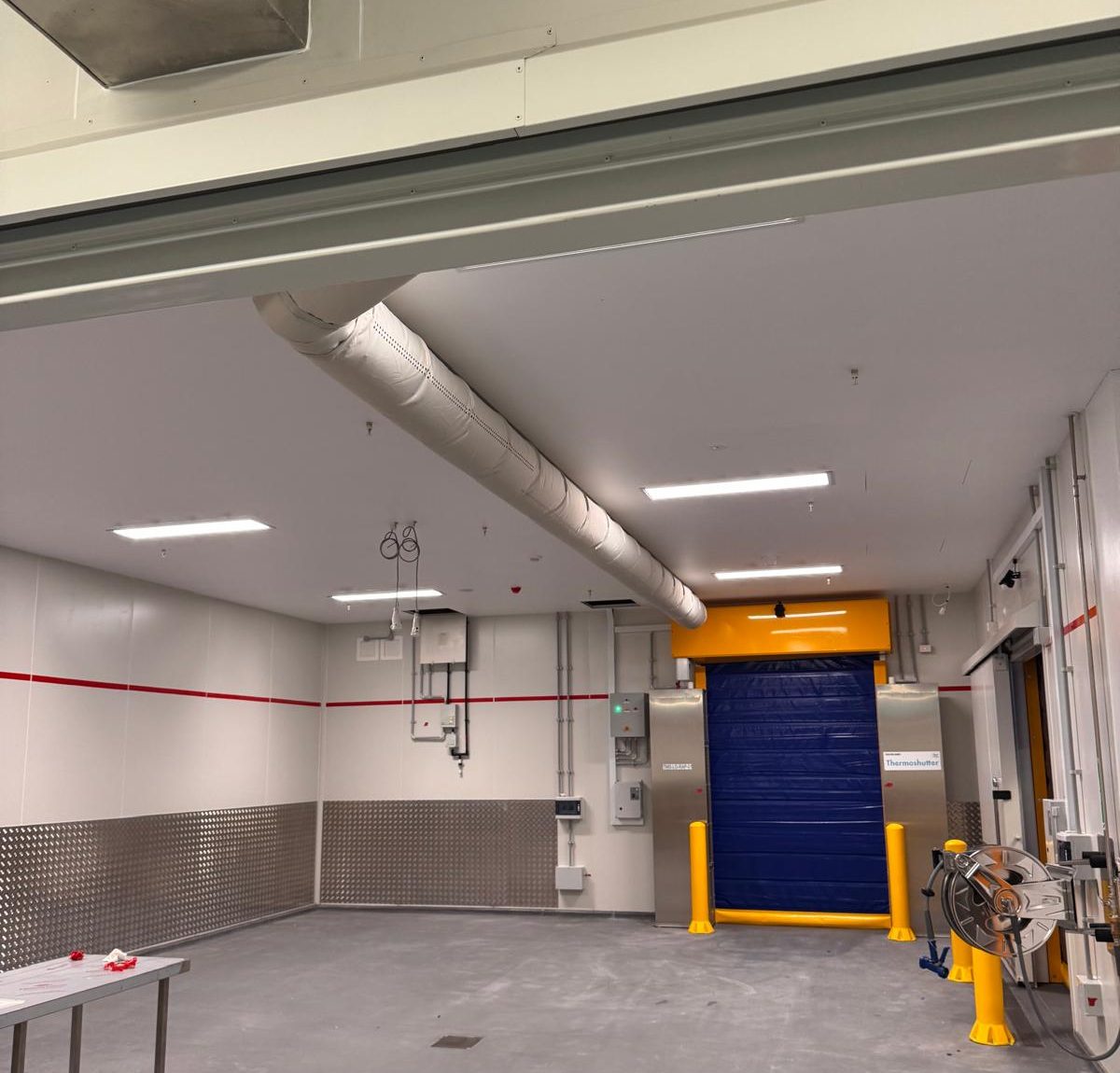 New Sydney Balık Tesisinde Uygulanan FabricAir Kumaş Hava Kanalları