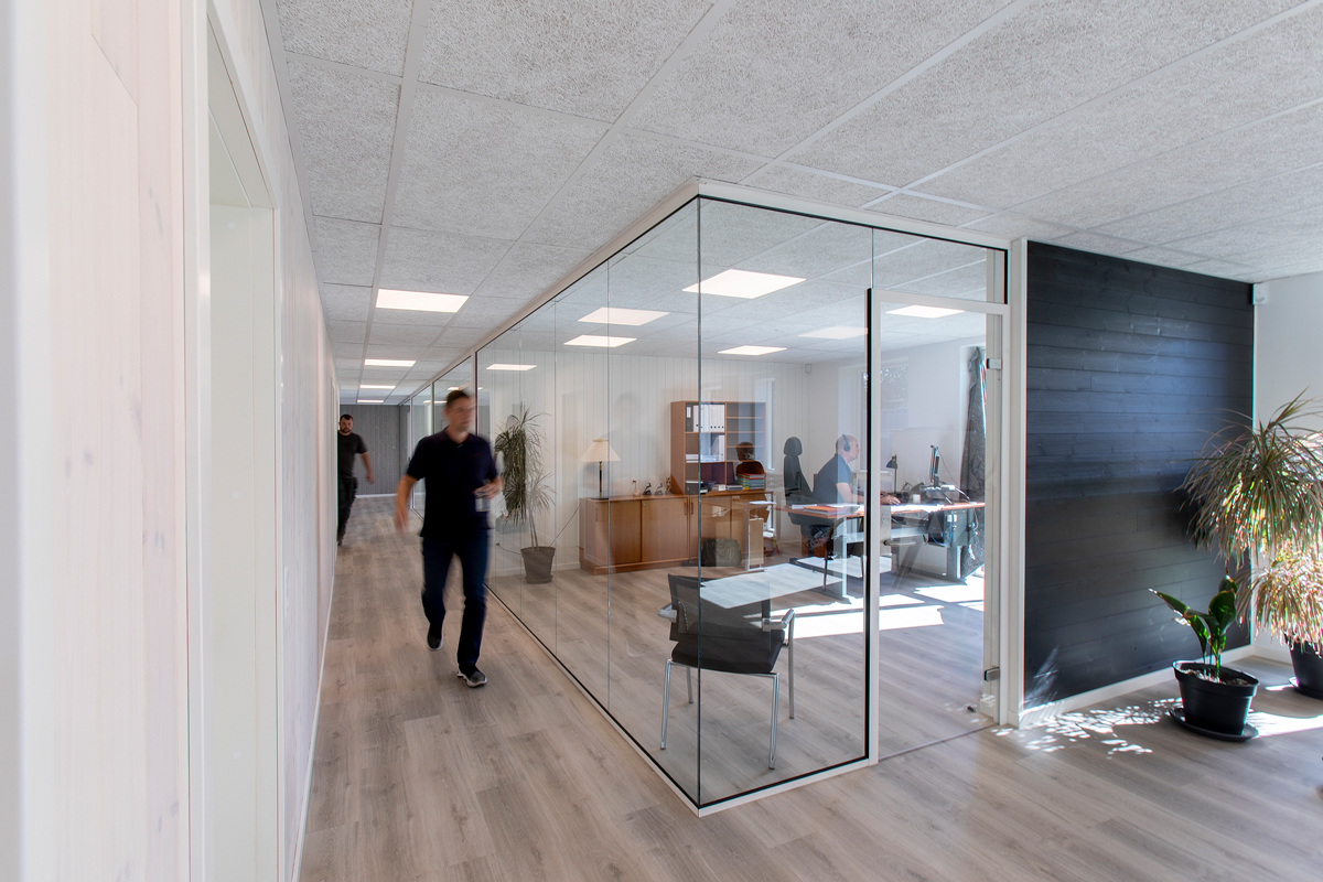 Office workspace Bergsten Timber, Denmark, 2