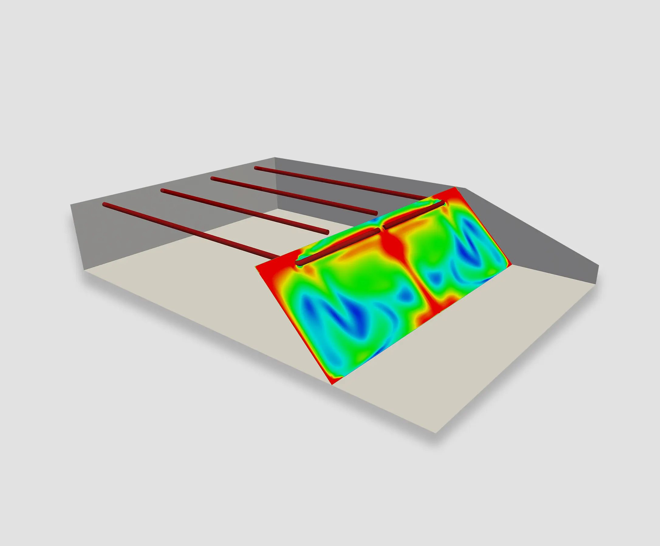 Heat distribution diagram, 2