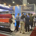 Fabric Air expo stand in AHR expo in Atlanta 2023, US