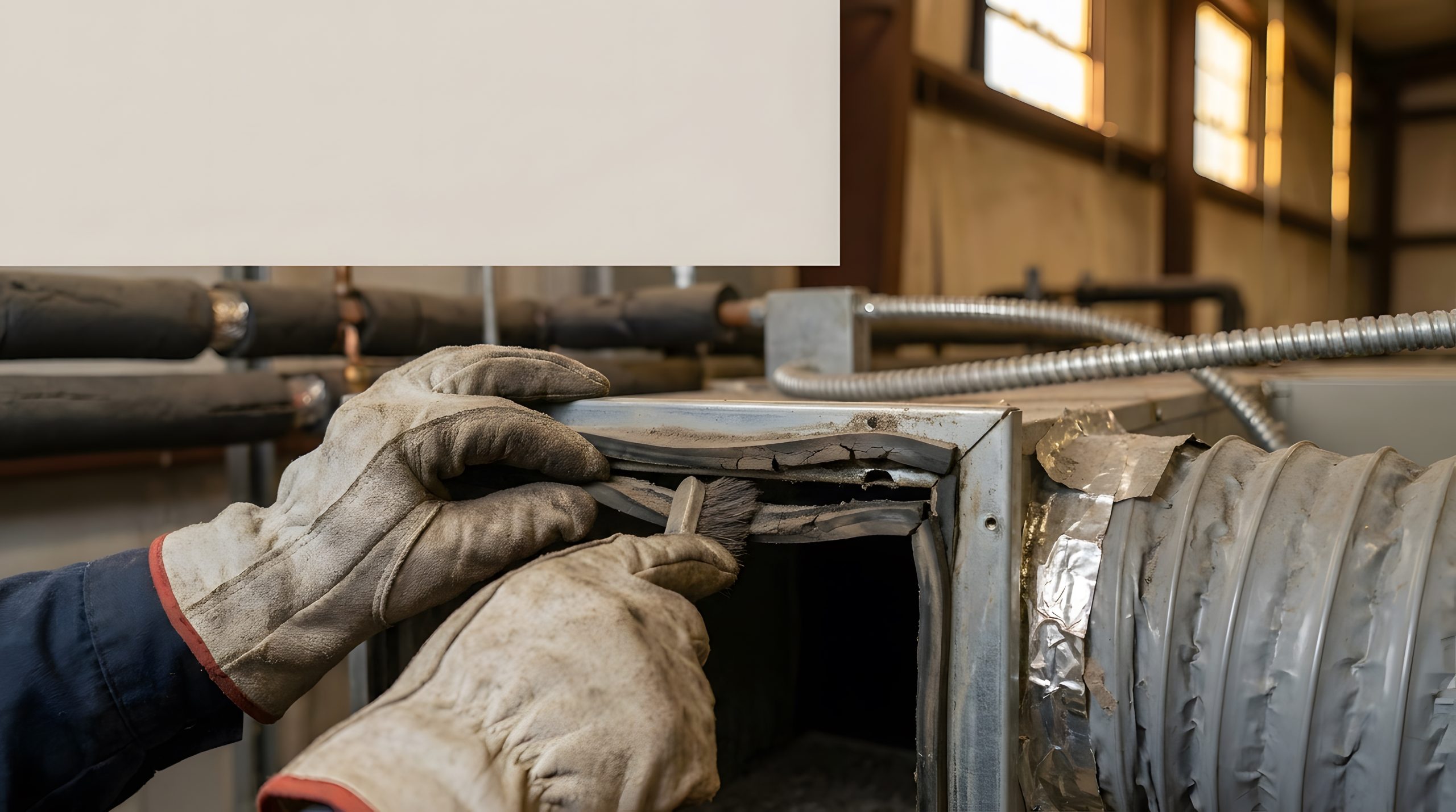 flex ducting has a shorter LCA and needs deep cleaning and repairs