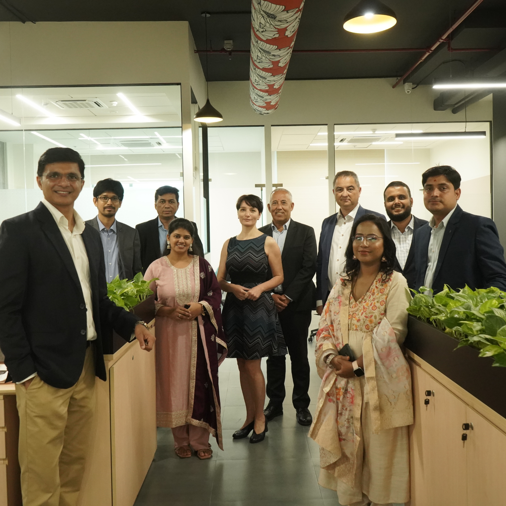 FabricAir celebrates the opening of their newest office with a grand opening event.