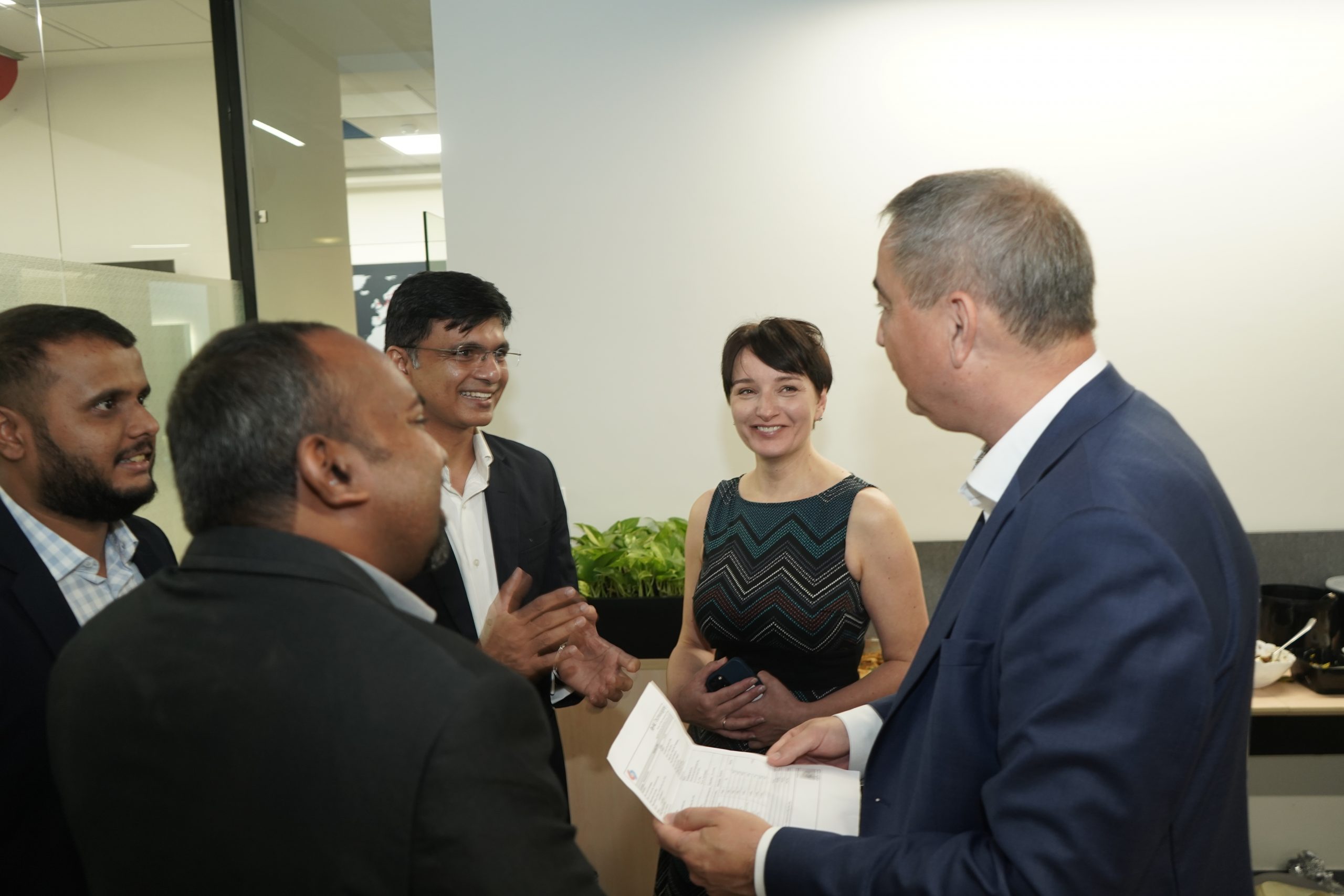 FabricAir celebrates the opening of their newest office with a grand opening event.