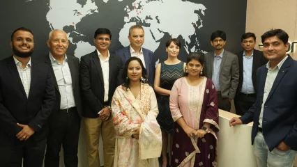 FabricAir celebrates the opening of their newest office with a grand opening event.