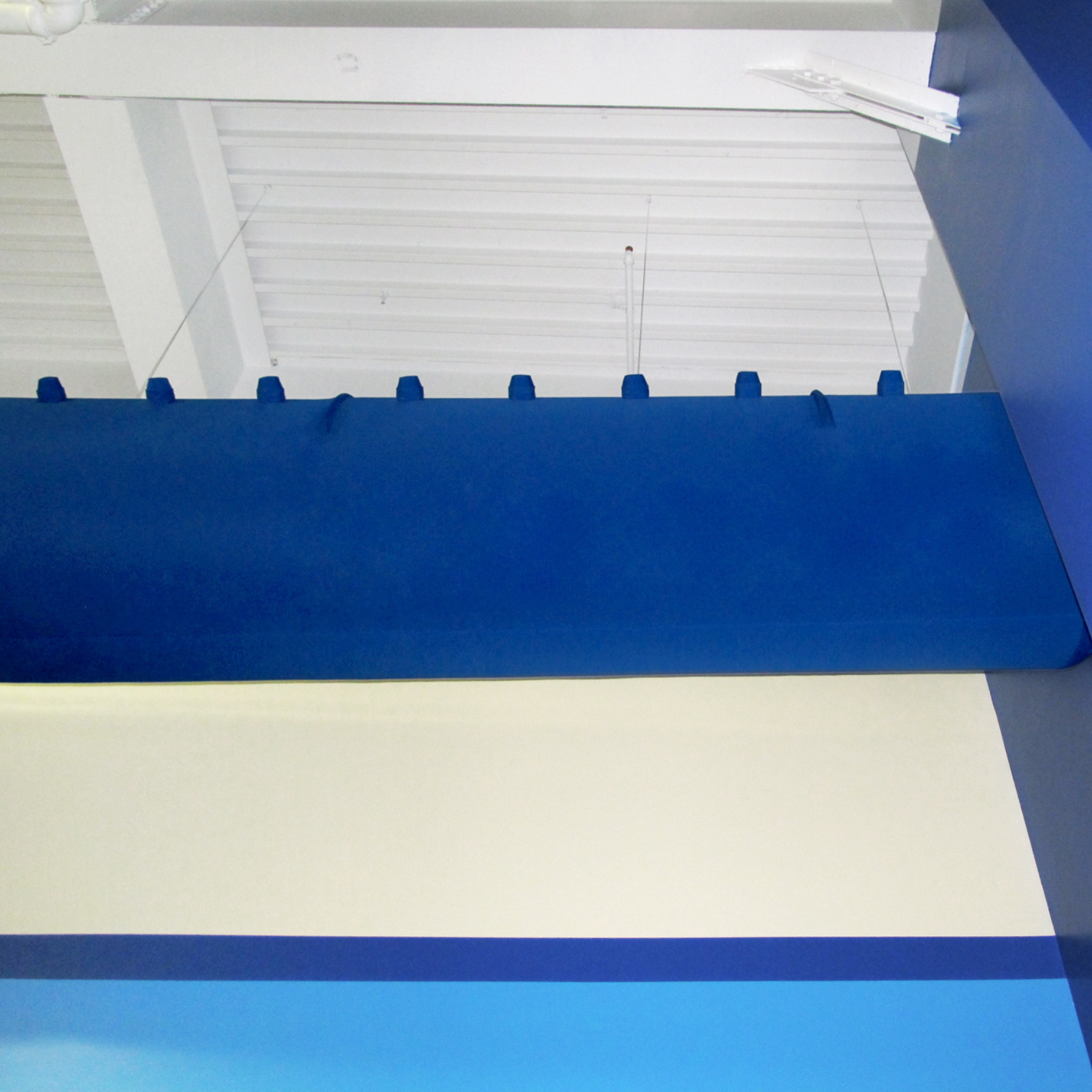 Fabric ductwork provides optimal airflow for a variety of spaces in the Chelsea Piers Stamford location.