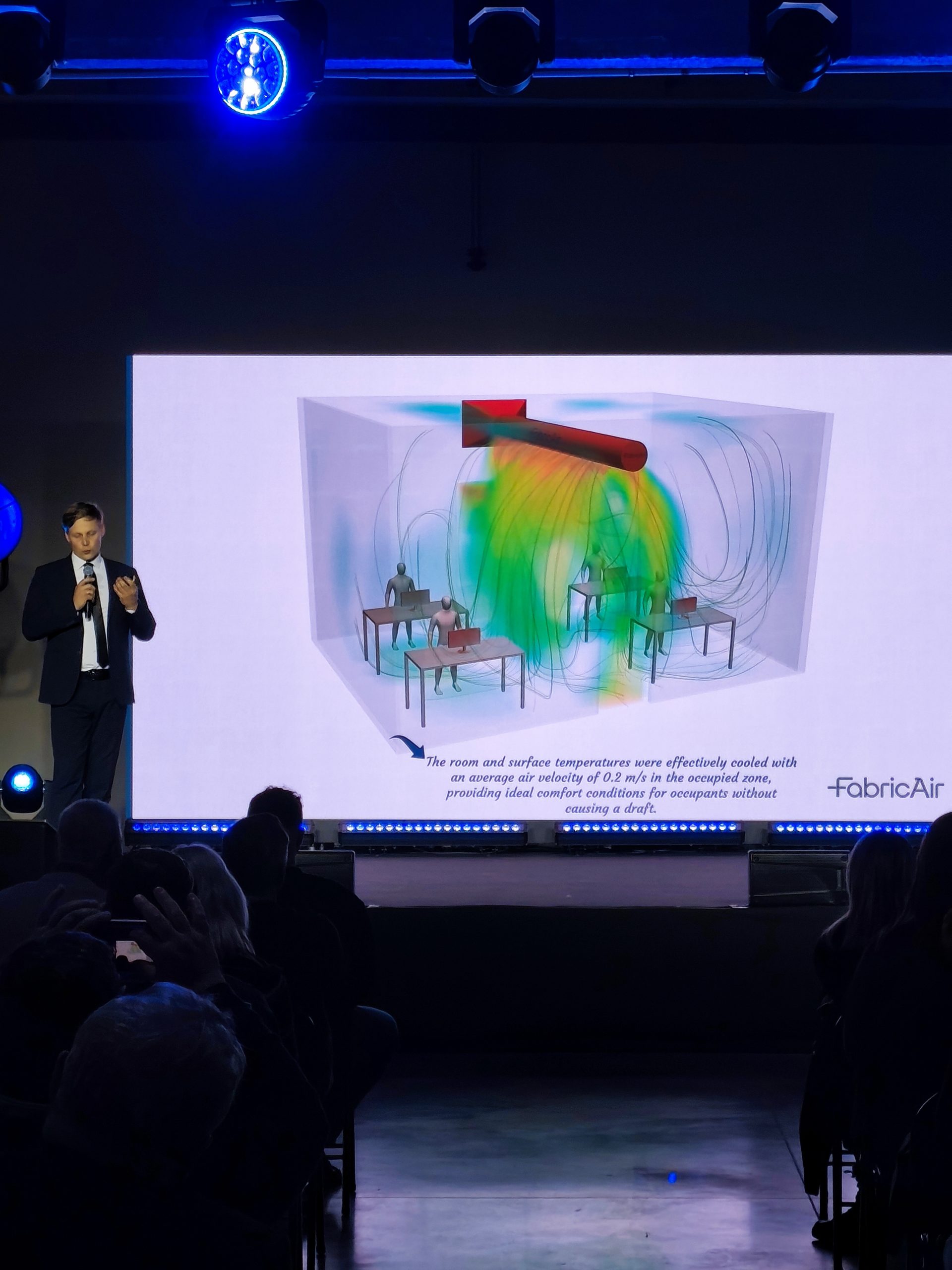 Attendees at the inaugural Indoor Climate Forum in Vilnius, Lithuania