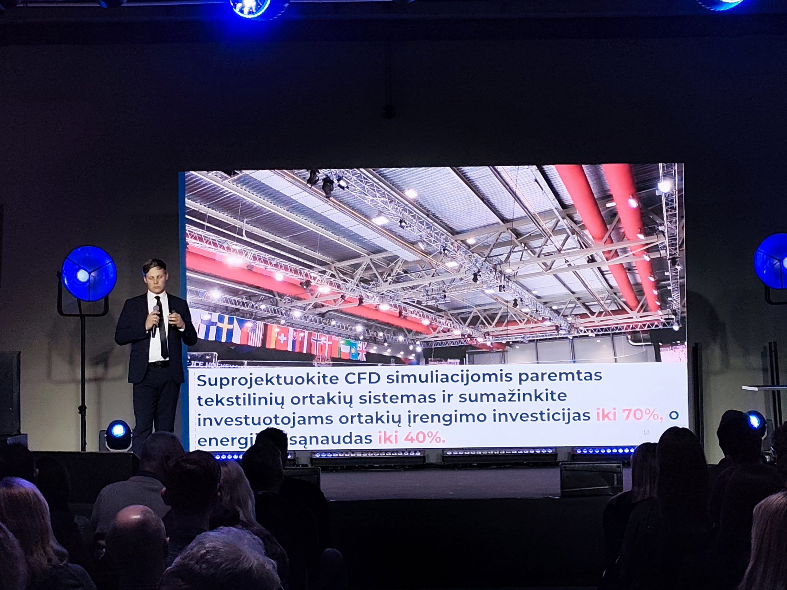 Attendees at the inaugural Indoor Climate Forum in Vilnius, Lithuania