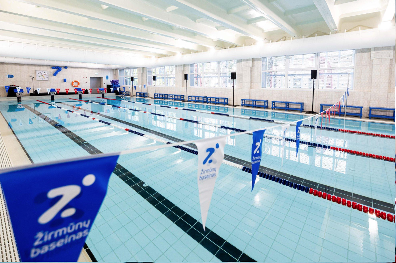 fabric ductwork in Zirmunu pool