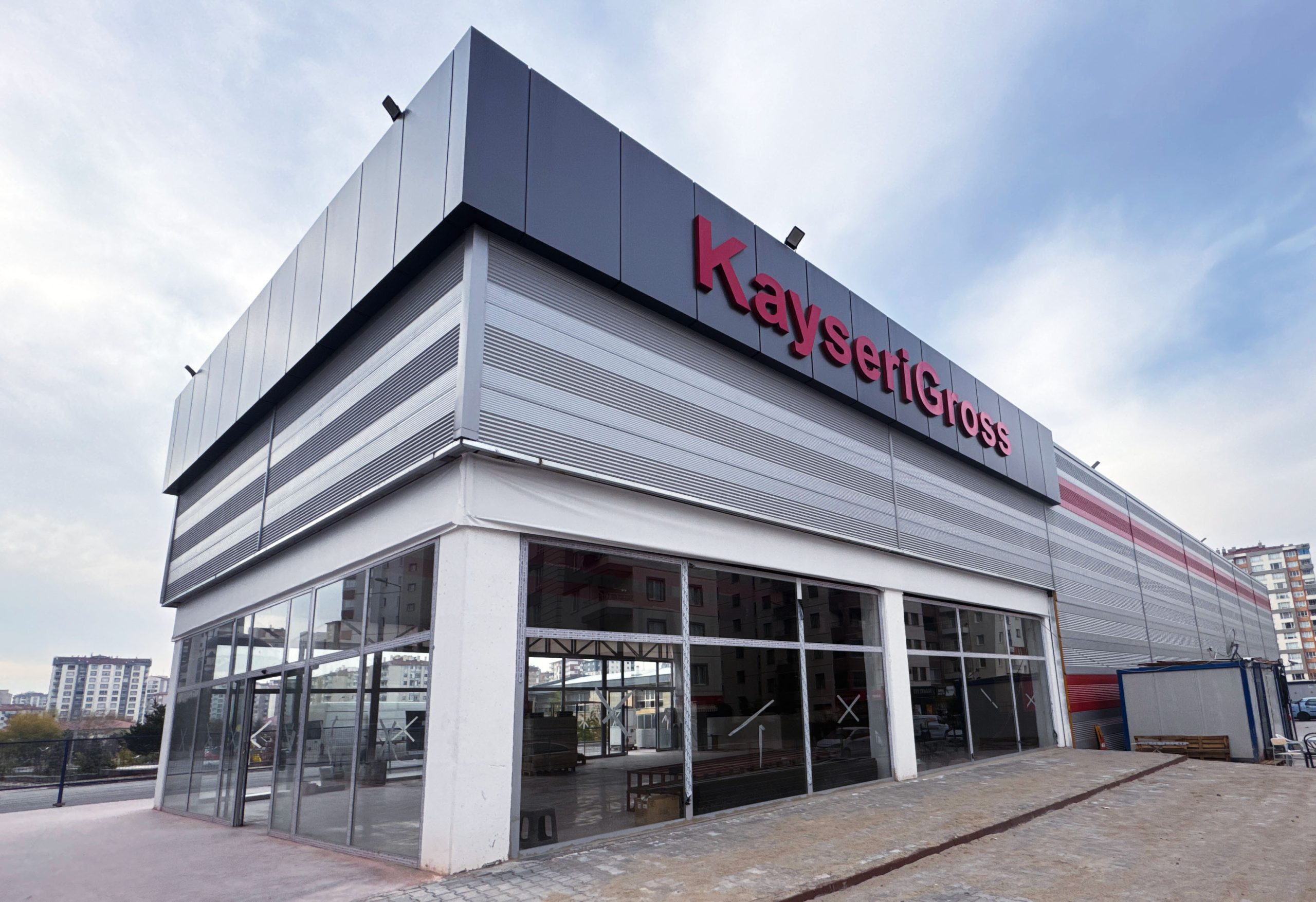 Kayiseri Gross Market installed an innovative HVAC system with FabricAir