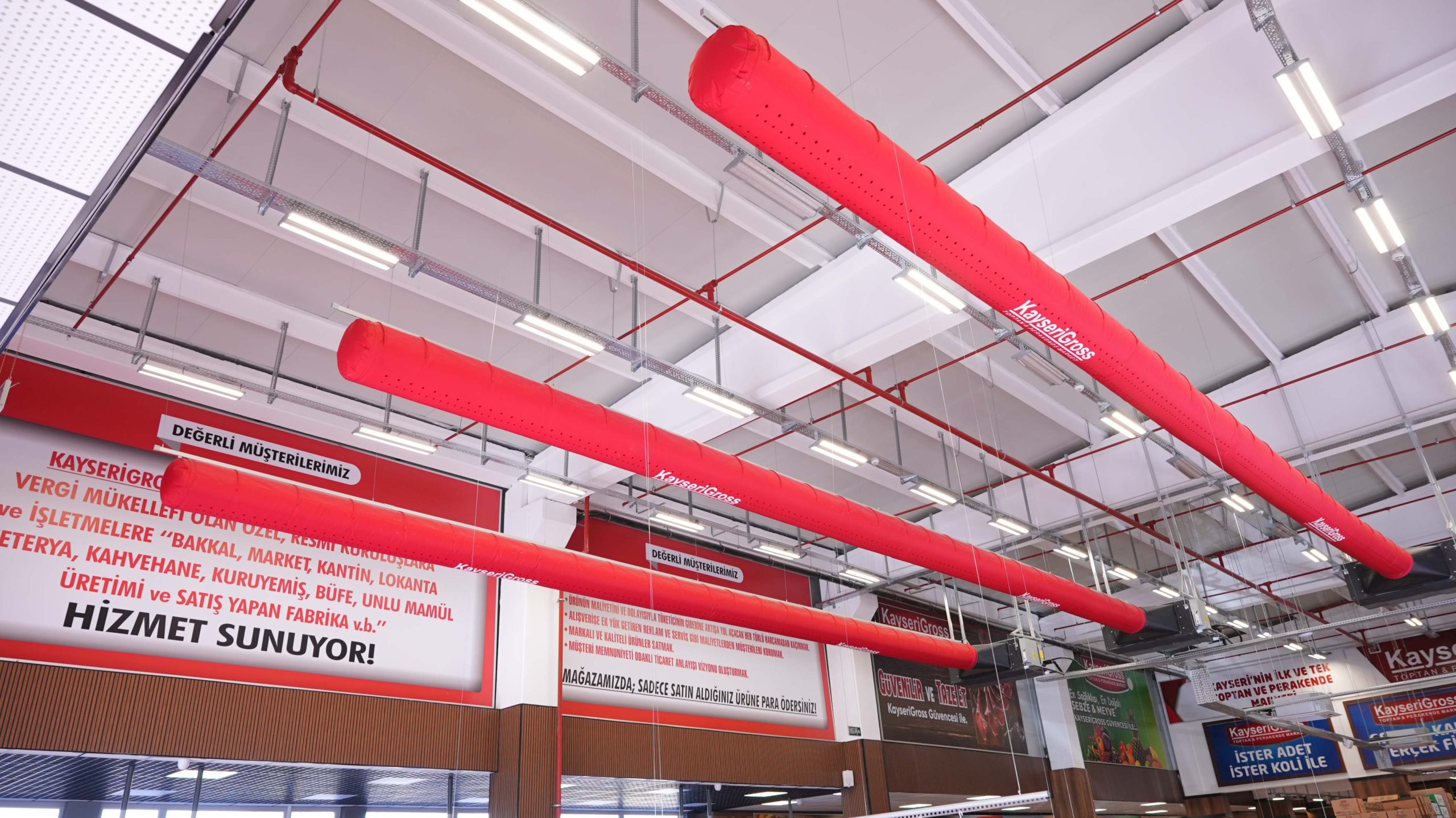 Seamless installation of branded HVAC system in retail store