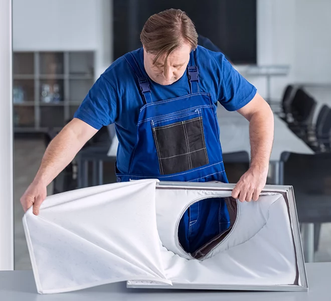 Fabric duct installation guide