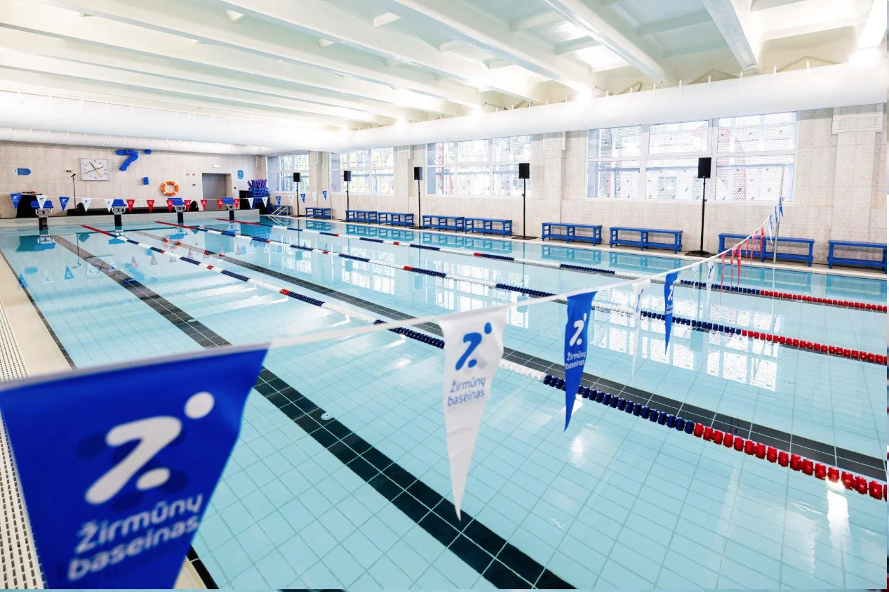 fabric ductwork in Zirmunu pool